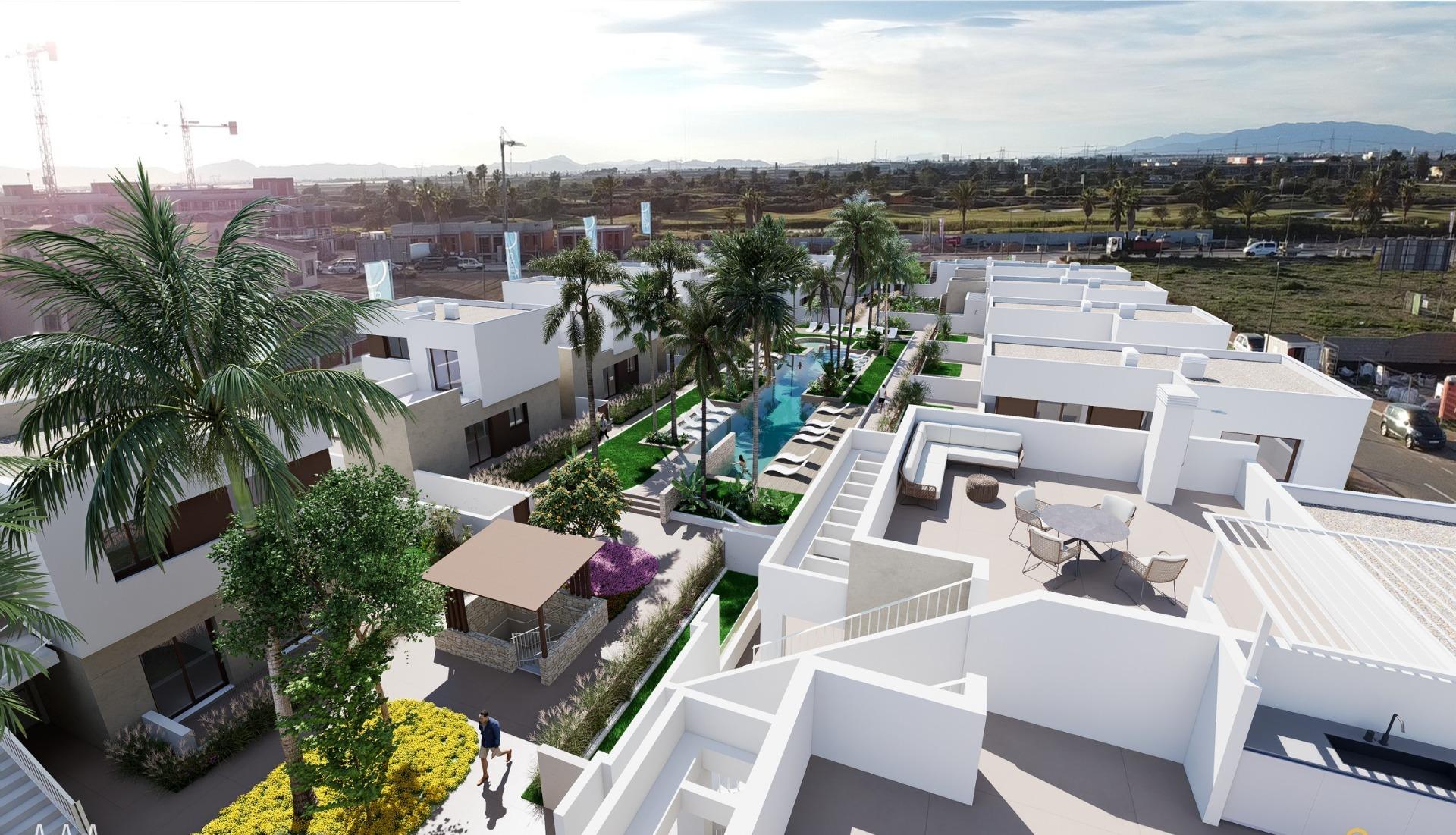 New Build - 3 Bedroom 2 Bathroom Villa in Los Alcazares - Serena Golf  - Murcia