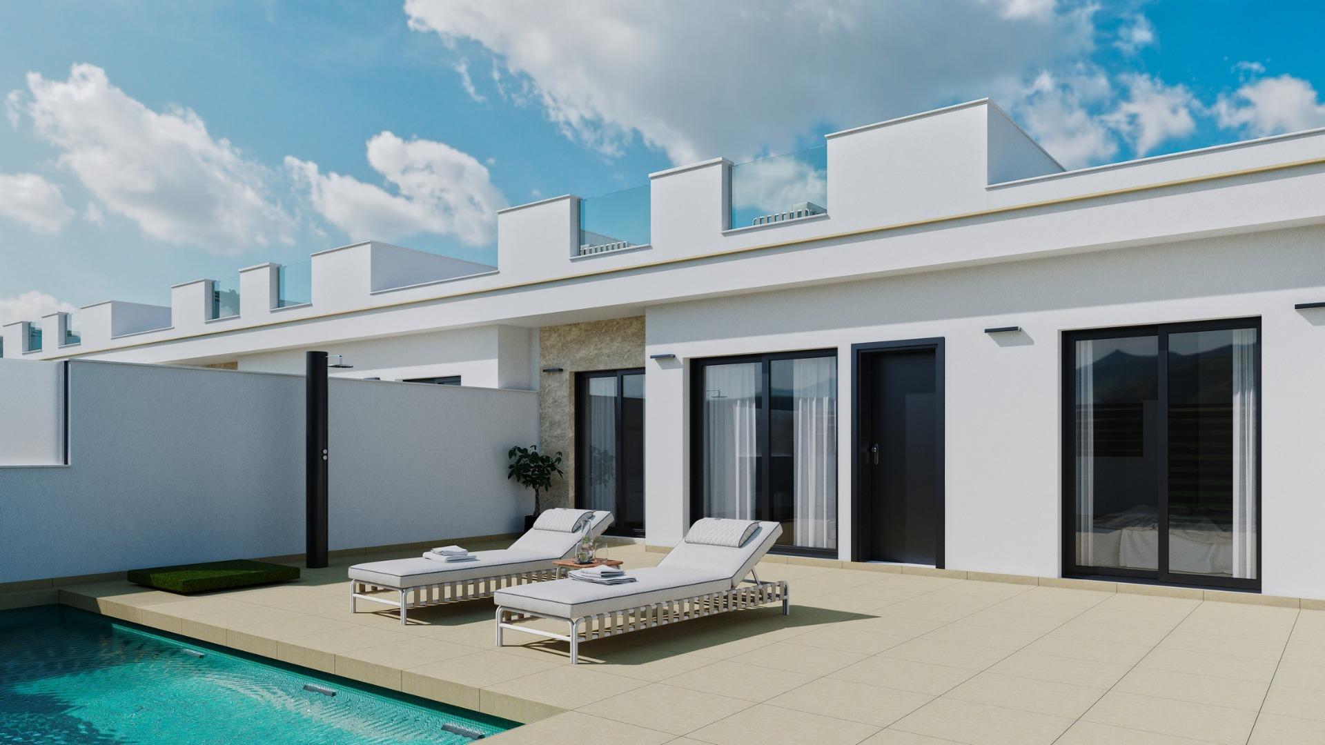 New Build - 2 Bedroom 2 Bathroom Villa in Torre Pacheco - Roldán  - Murcia