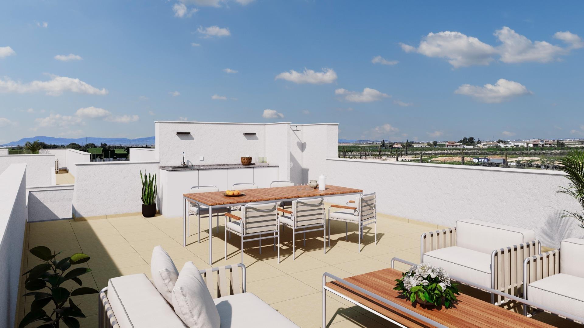 New Build - 3 Bedroom 2 Bathroom Town House in Torre Pacheco - Roldán  - Murcia