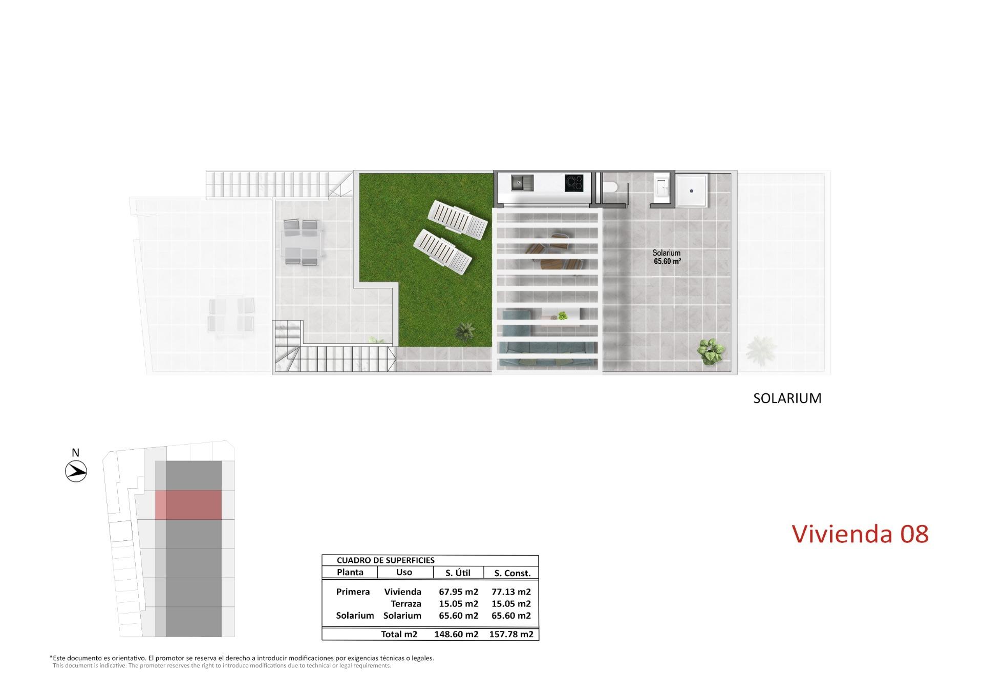 For sale - 2 Bedroom 2 Bathroom Bungalow in Pilar de La Horadada - pueblo  - Alicante