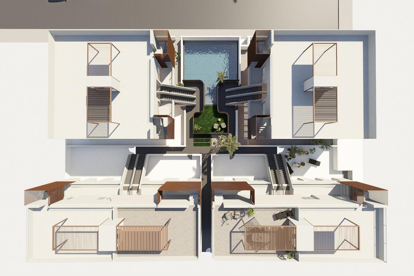 For sale - 3 Bedroom 2 Bathroom Bungalow in Pilar de La Horadada - pueblo  - Alicante