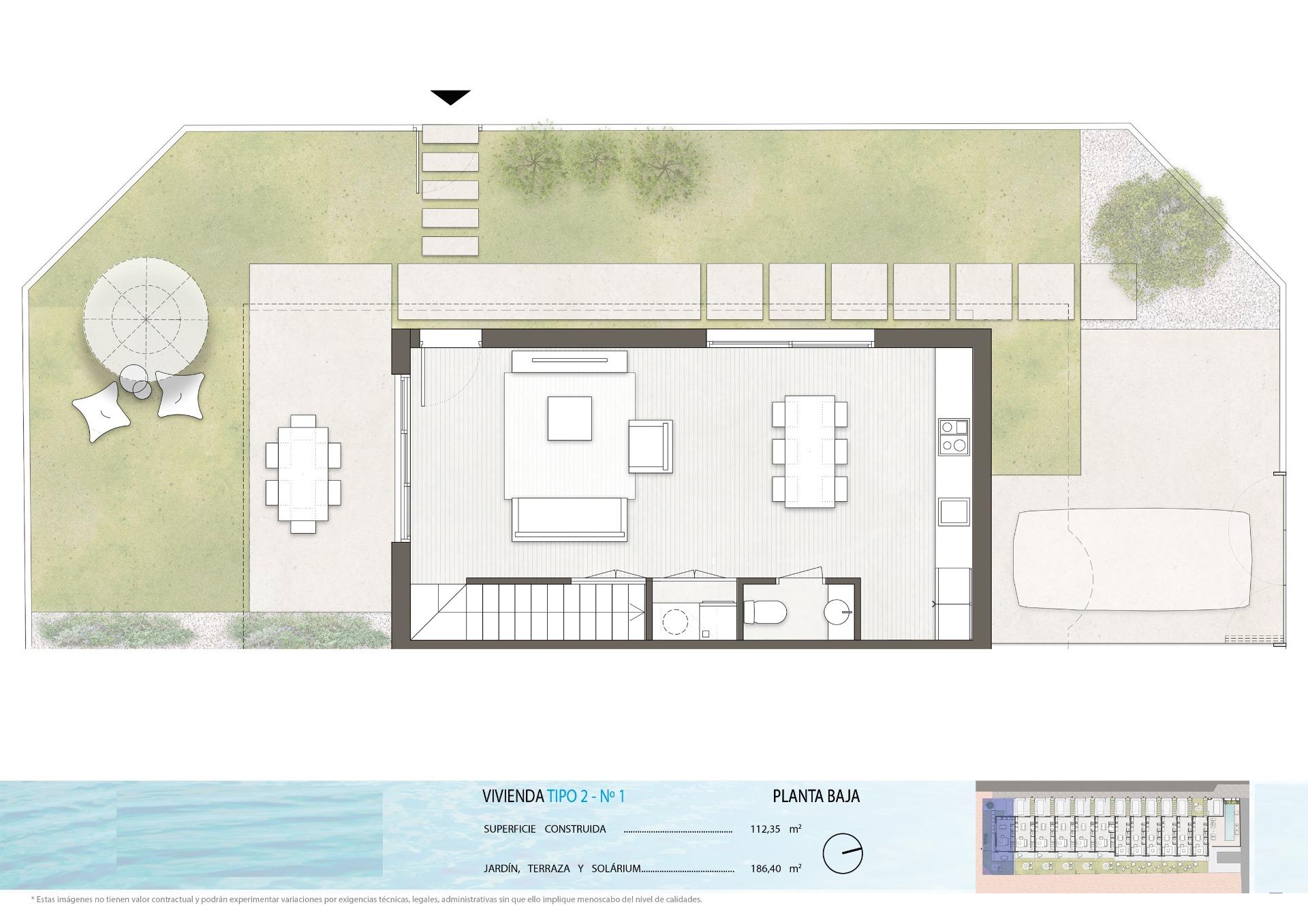 For sale - 3 Bedroom 2 Bathroom Villa in Pilar de La Horadada - pueblo  - Alicante