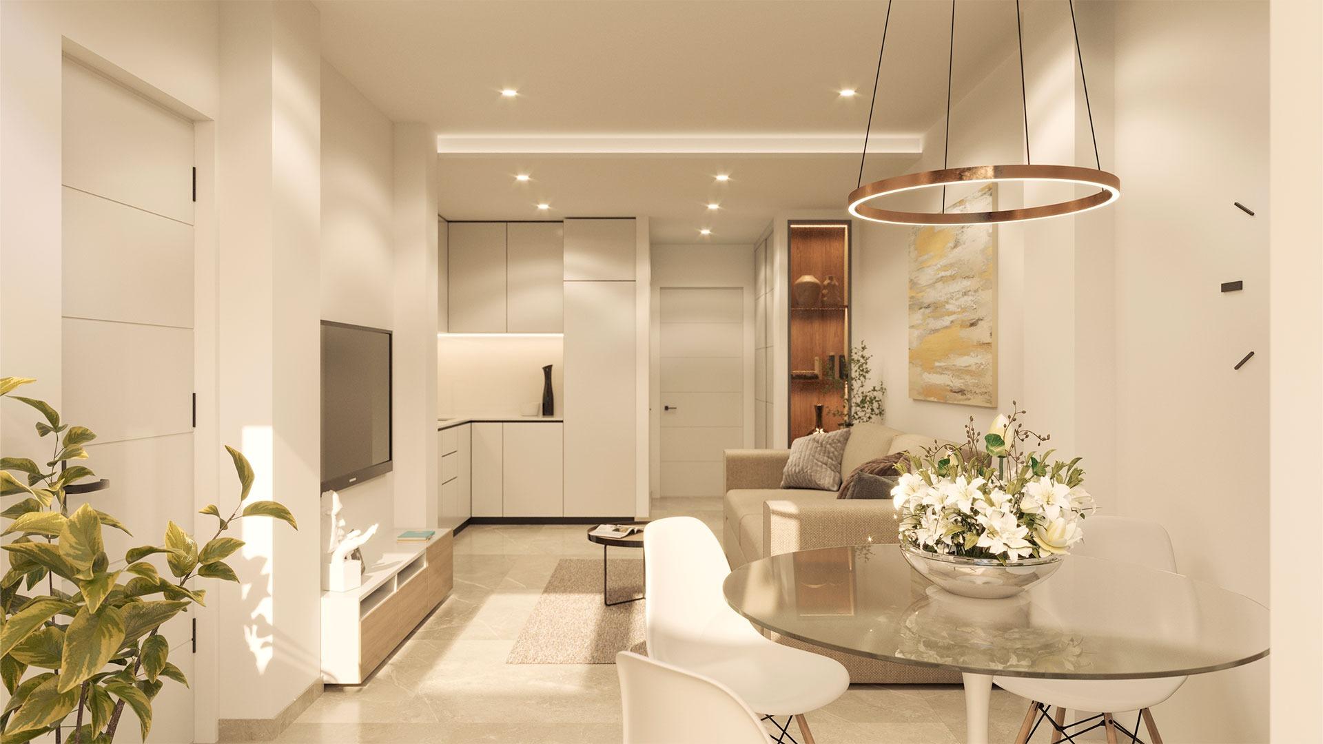 For sale - 1 Bedroom 1 Bathroom Penthouse in Torrevieja - Playa del Acequión  - Alicante