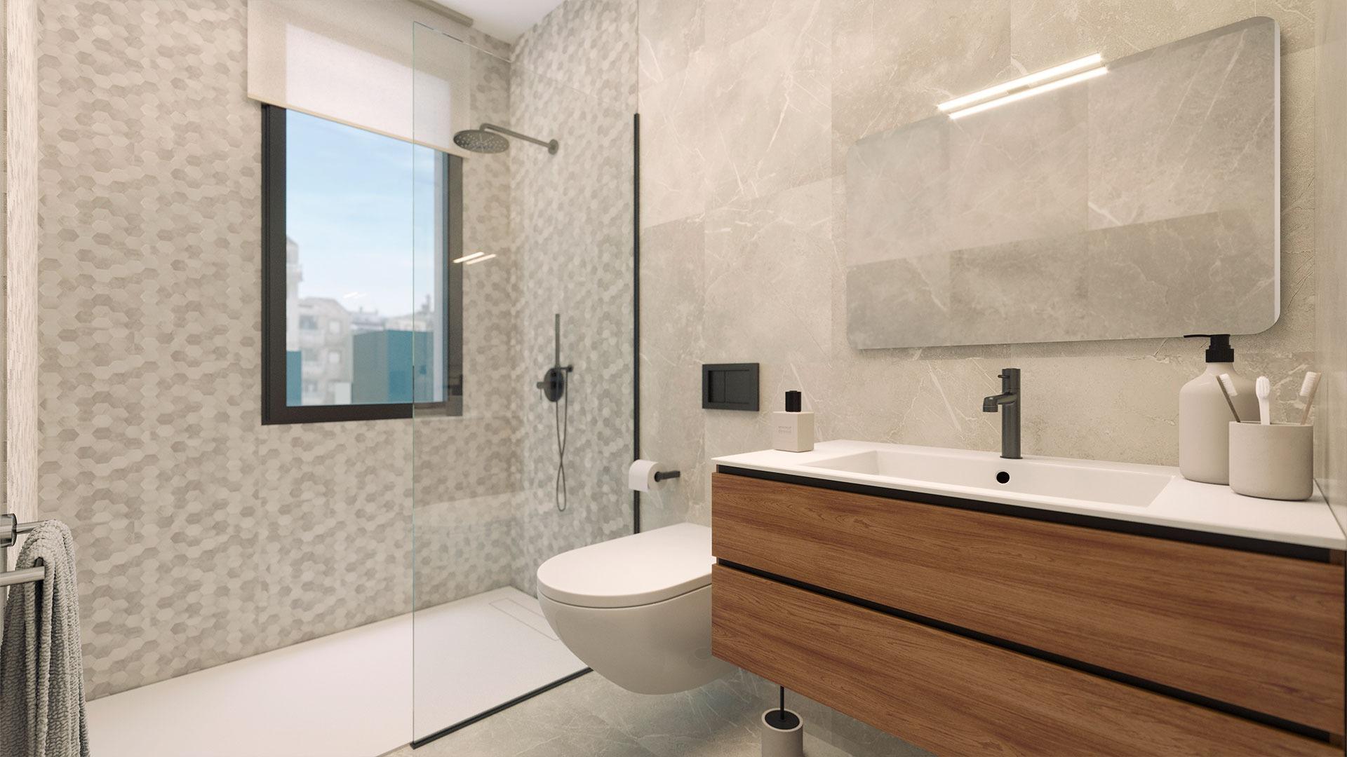 For sale - 1 Bedroom 1 Bathroom Penthouse in Torrevieja - Playa del Acequión  - Alicante