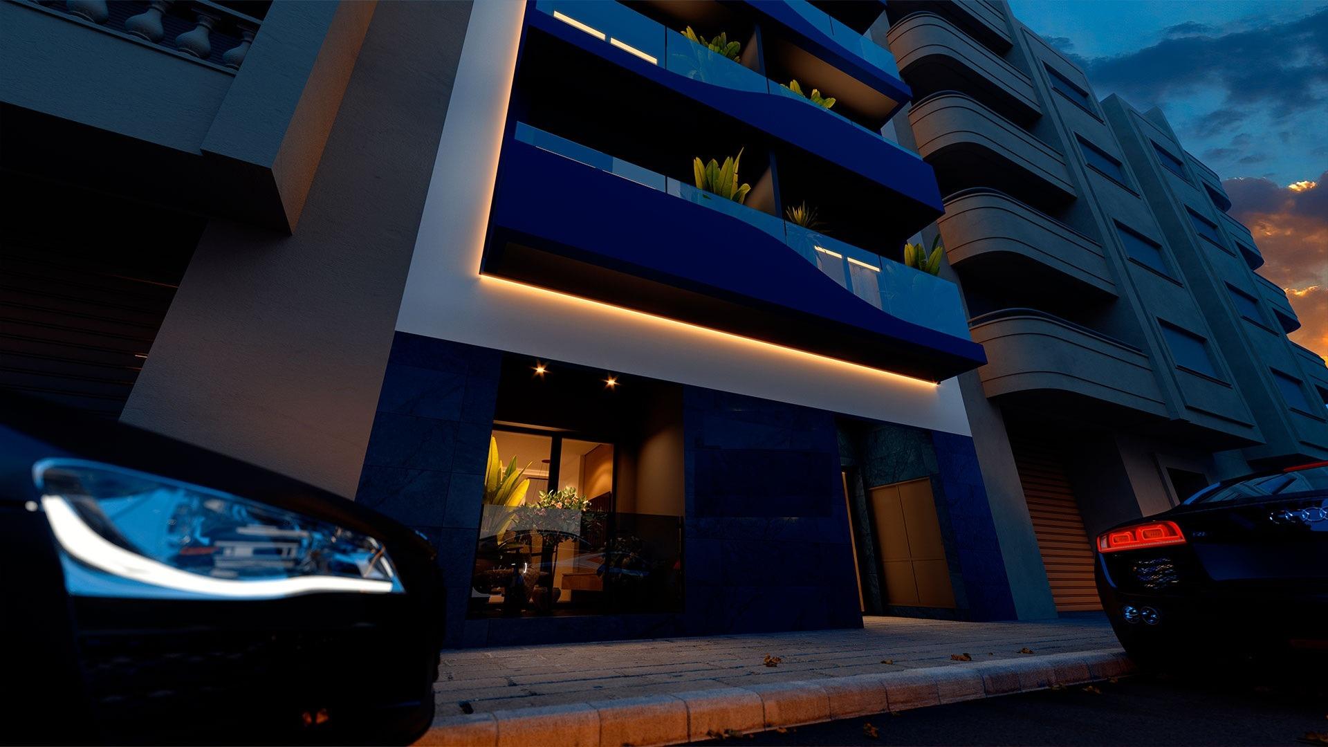 For sale - 1 Bedroom 1 Bathroom Penthouse in Torrevieja - Playa del Acequión  - Alicante