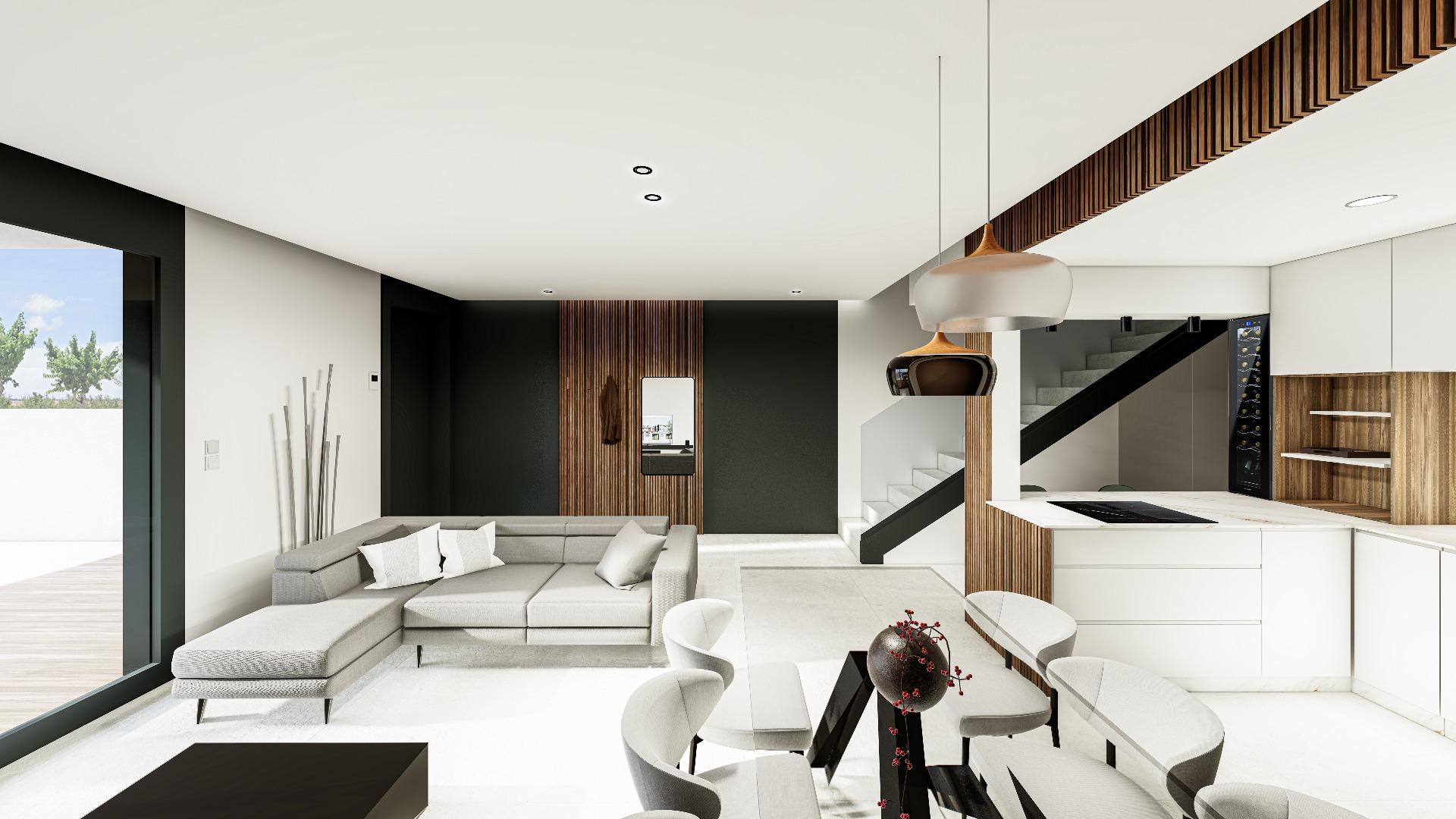 For sale - 3 Bedroom 3 Bathroom Town House in Pilar de La Horadada - Lo Monte  - Alicante