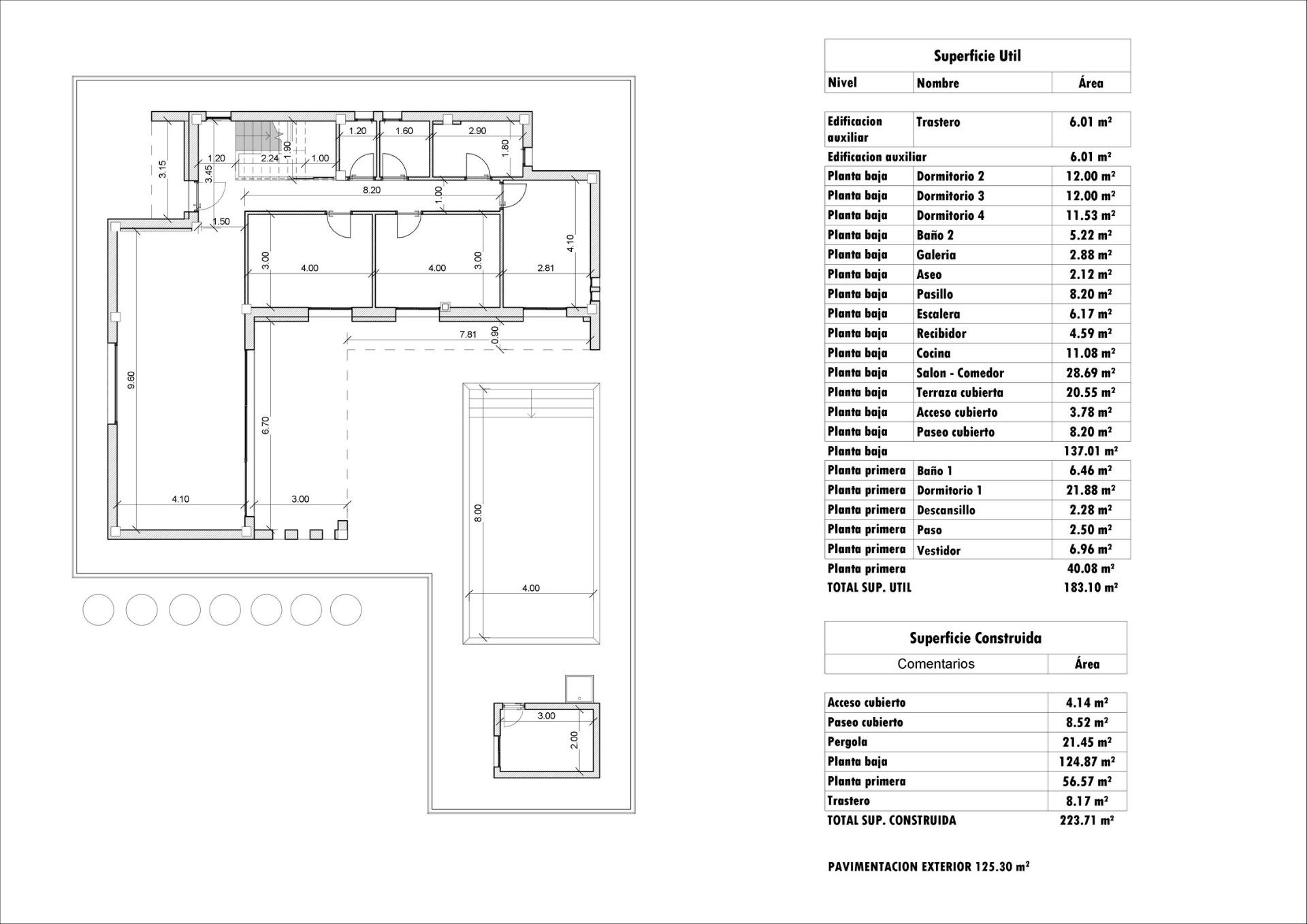 For sale - 4 Bedroom 3 Bathroom Villa in Aspe - Poligono 19  - Alicante