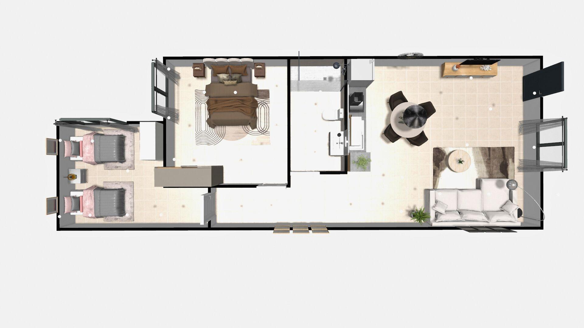 New Build - 2 Bedroom 1 Bathroom Ground floor apartment in Hondón de las Nieves - La Canalosa  - Alicante