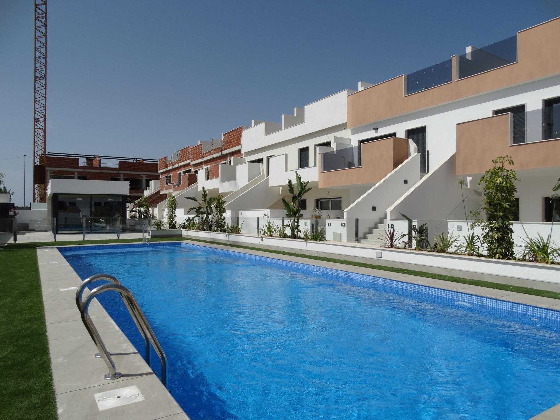 New Build - 2 Bedroom 2 Bathroom Ground Floor Apartment in Pilar de la Horadada - pueblo  - Alicante