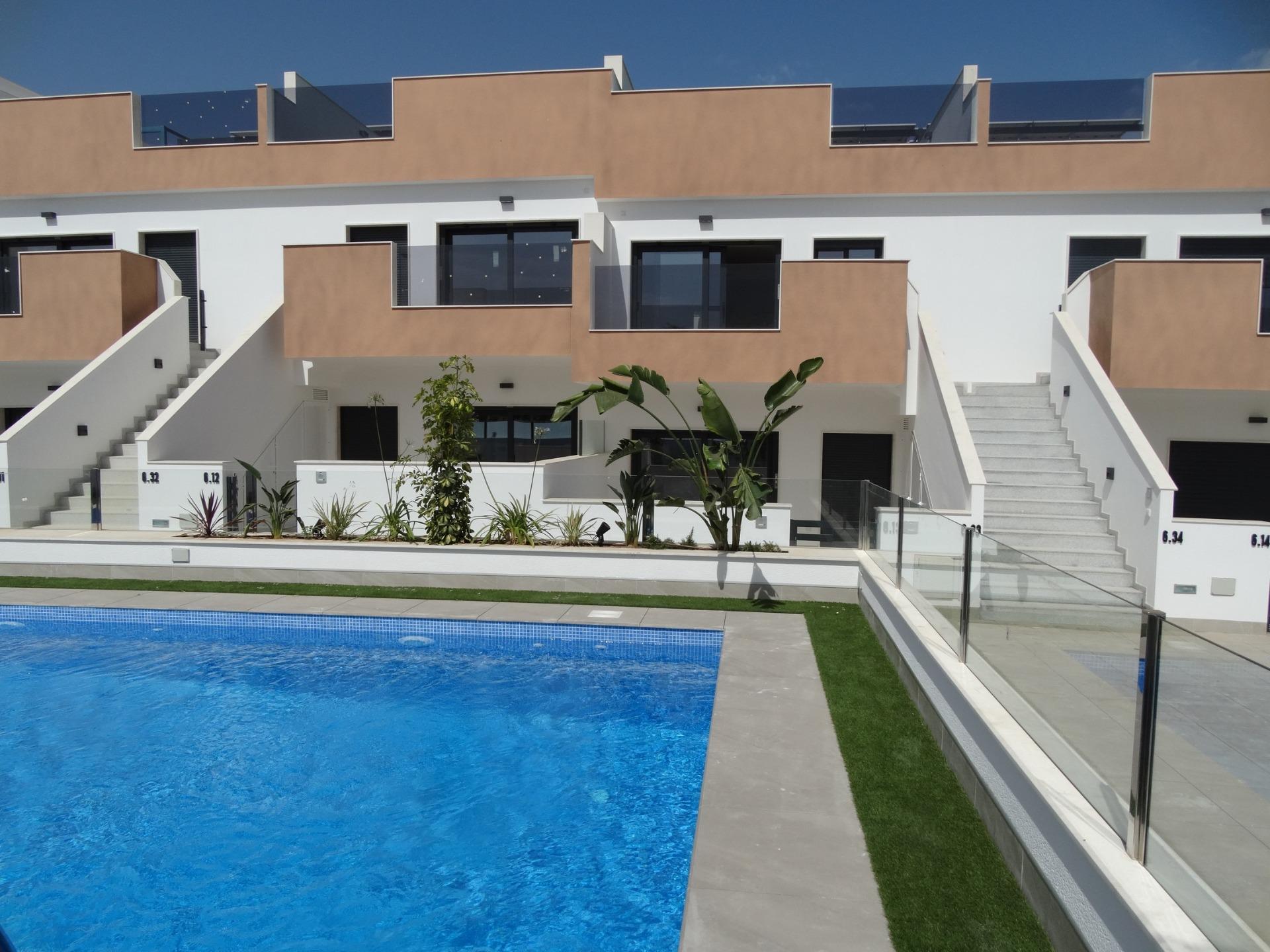 New Build - 2 Bedroom 2 Bathroom Ground Floor Apartment in Pilar de la Horadada - pueblo  - Alicante