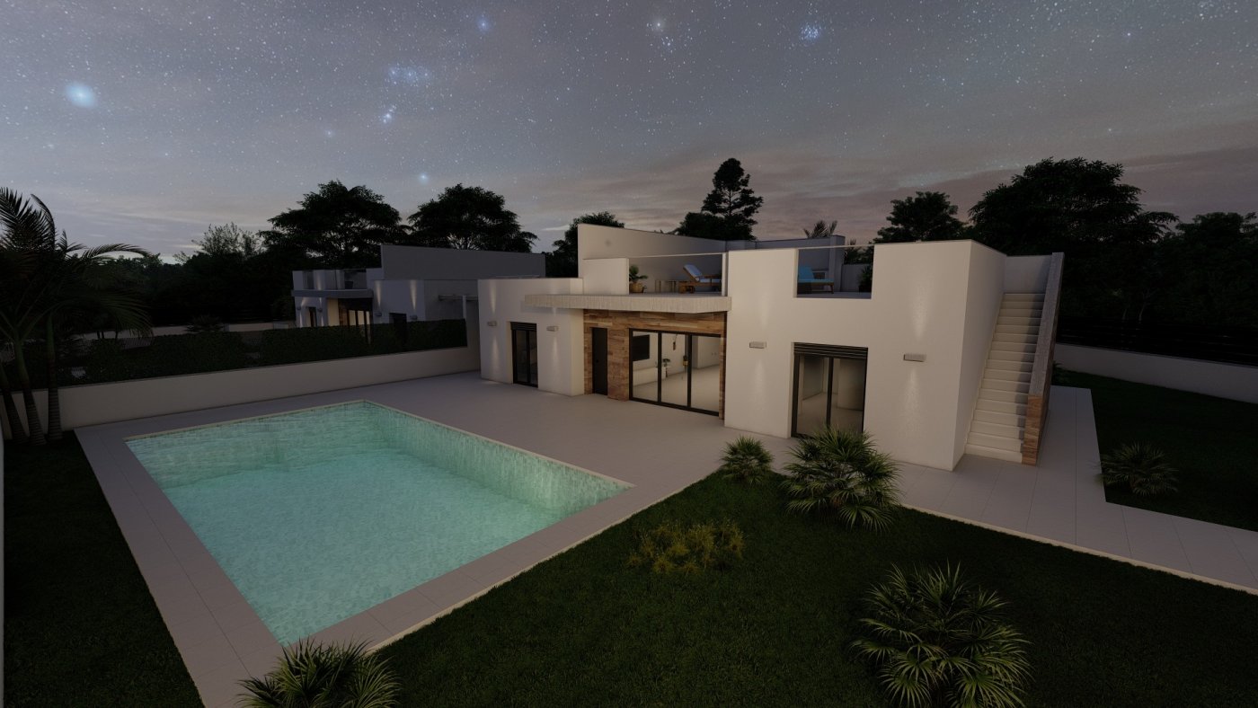New Build - 4 Bedroom 3 Bathroom Villa in Torre Pacheco - Roldán  - Murcia