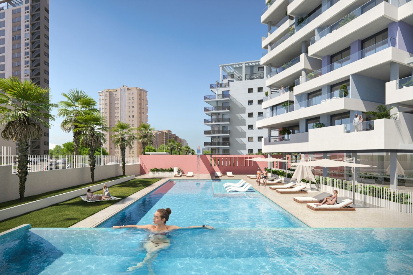 New Build - 3 Bedroom 2 Bathroom Apartment in Calpe - Playa del Bol  - Alicante