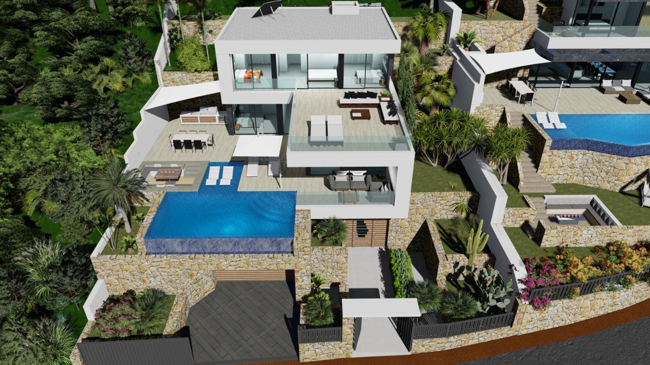 New Build - 4 Bedroom 5 Bathroom Villa in Calpe - Maryvilla  - Alicante