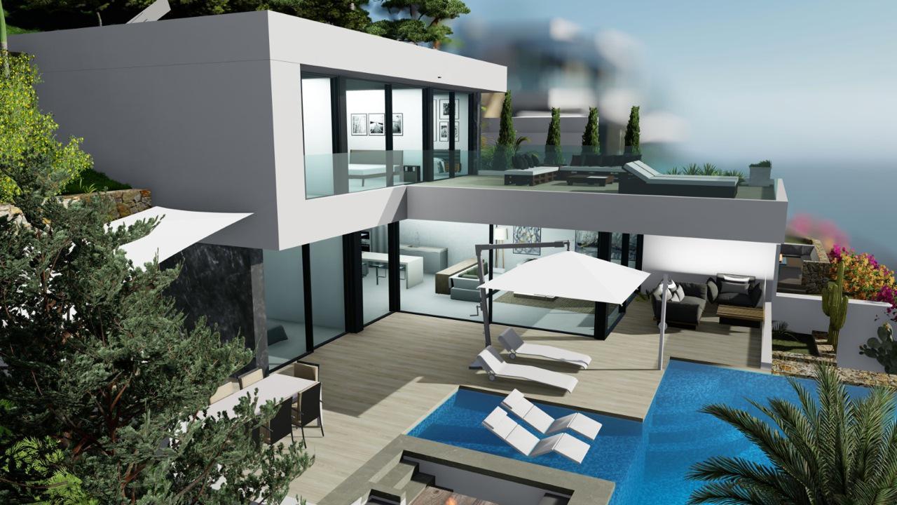 New Build - 4 Bedroom 5 Bathroom Villa in Calpe - Maryvilla  - Alicante