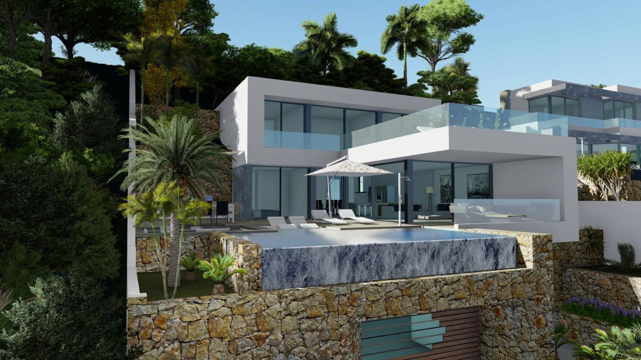 New Build - 4 Bedroom 5 Bathroom Villa in Calpe - Maryvilla  - Alicante