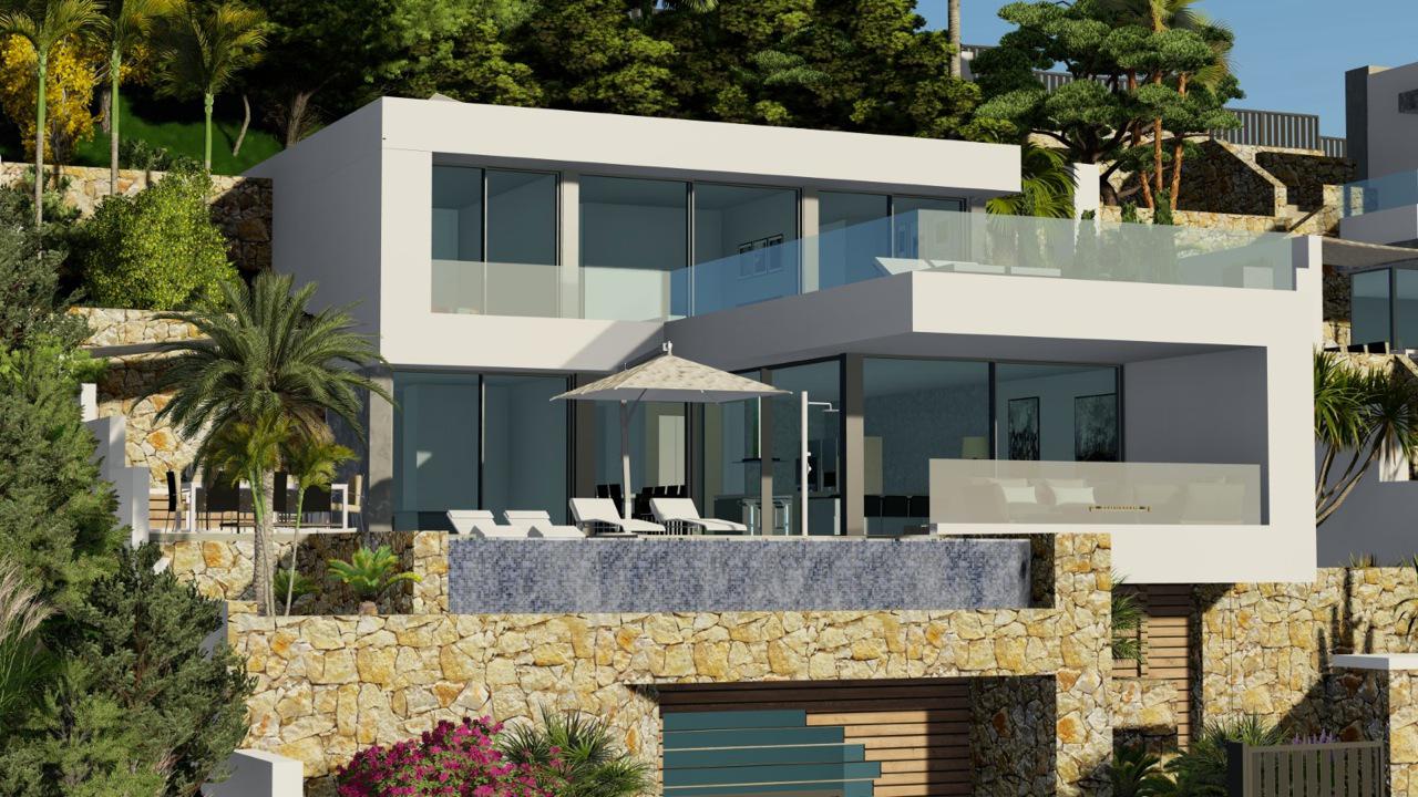 New Build - 4 Bedroom 5 Bathroom Villa in Calpe - Maryvilla  - Alicante