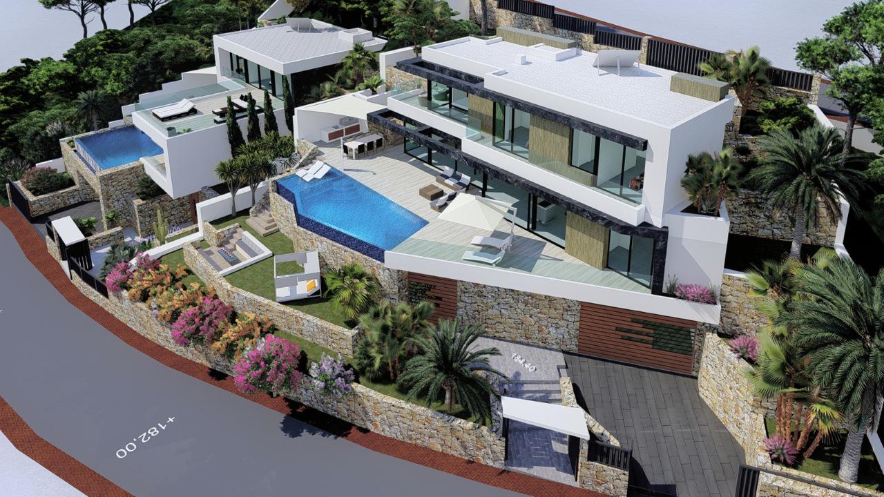 New Build - 4 Bedroom 5 Bathroom Villa in Calpe - Maryvilla  - Alicante