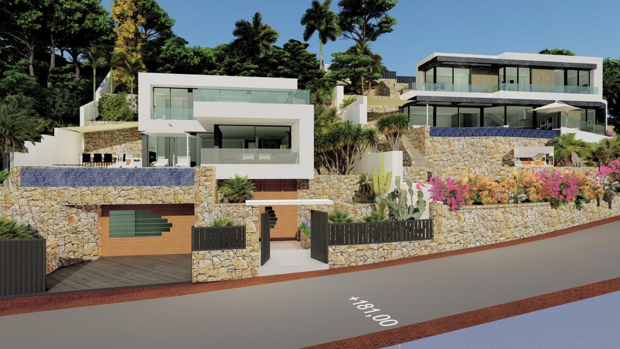 New Build - 4 Bedroom 5 Bathroom Villa in Calpe - Maryvilla  - Alicante