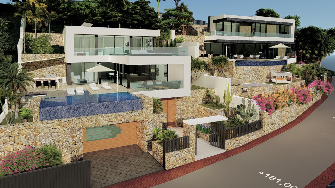 New Build - 4 Bedroom 5 Bathroom Villa in Calpe - Maryvilla  - Alicante