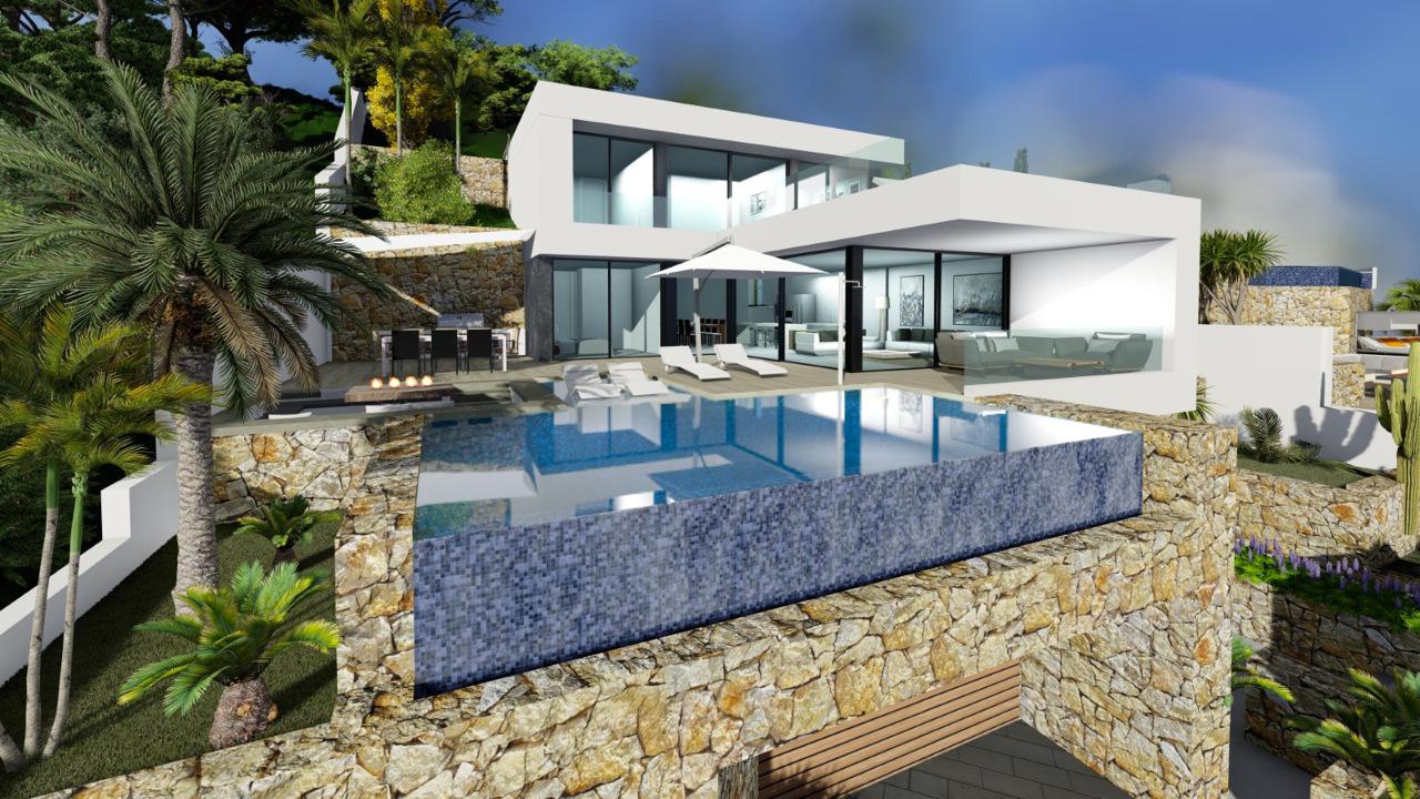 New Build - 4 Bedroom 5 Bathroom Villa in Calpe - Maryvilla  - Alicante
