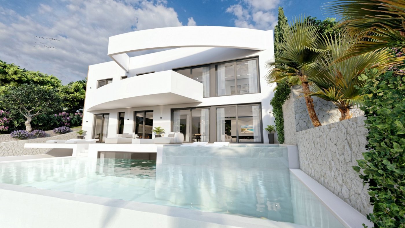 New Build - 4 Bedroom 5 Bathroom Villa in Altea - Sierra Altea  - Alicante