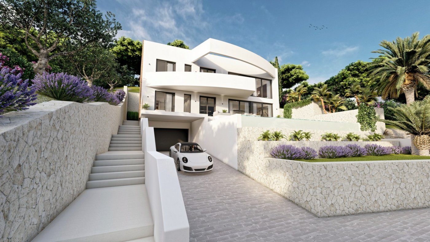New Build - 4 Bedroom 5 Bathroom Villa in Altea - Sierra Altea  - Alicante
