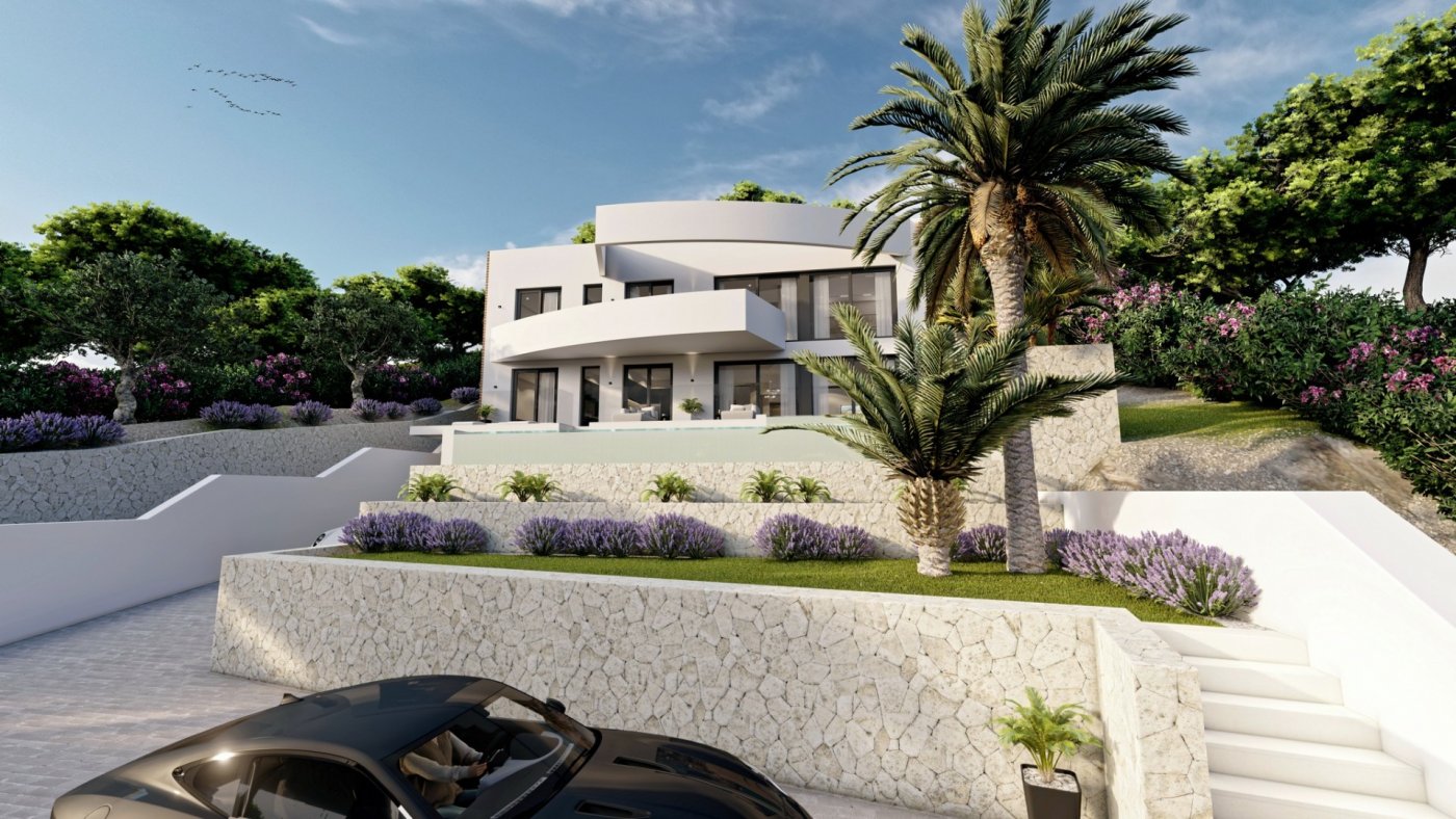 New Build - 4 Bedroom 5 Bathroom Villa in Altea - Sierra Altea  - Alicante