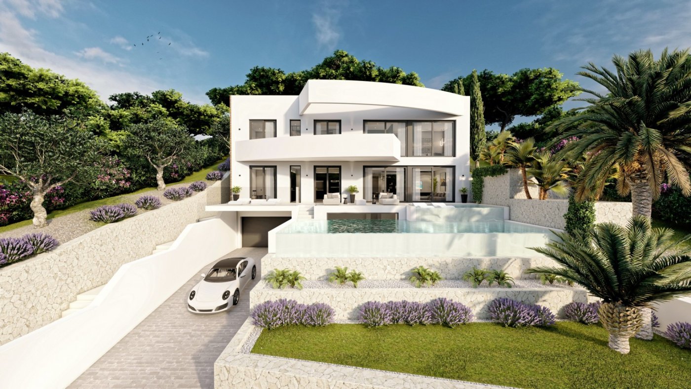 New Build - 4 Bedroom 5 Bathroom Villa in Altea - Sierra Altea  - Alicante