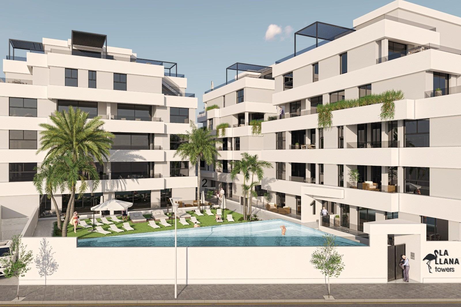 New Build - 3 Bedroom 2 Bathroom Apartment in San Pedro del Pinatar - Centro  - Murcia