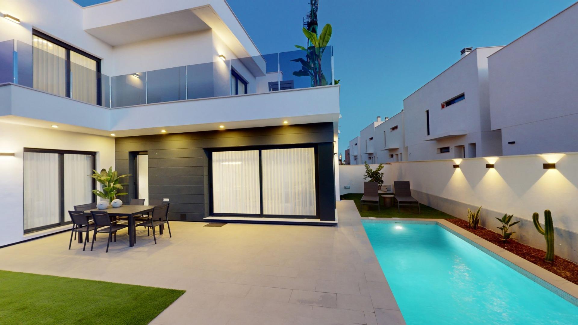 New Build - 3 Bedroom 2 Bathroom Villa in San Javier - Roda Golf  - Murcia