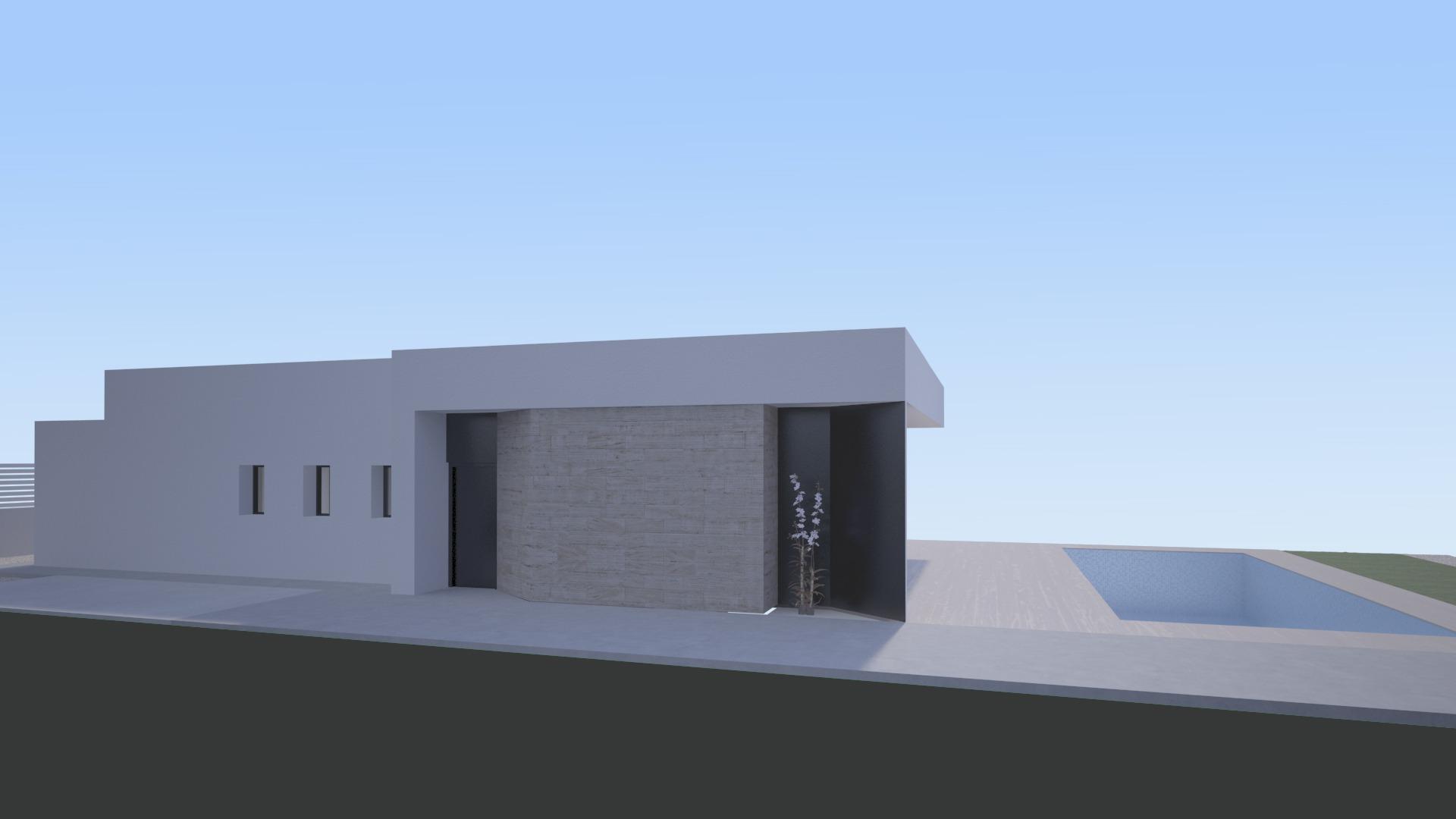 New Build - 3 Bedroom 2 Bathroom Villa in Aspe - Centro  - Alicante