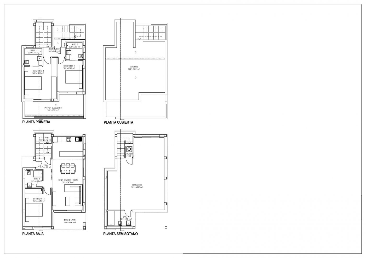 New Build - 3 Bedroom 4 Bathroom Villa in la Nucia - Urb. Don Mar  - Alicante