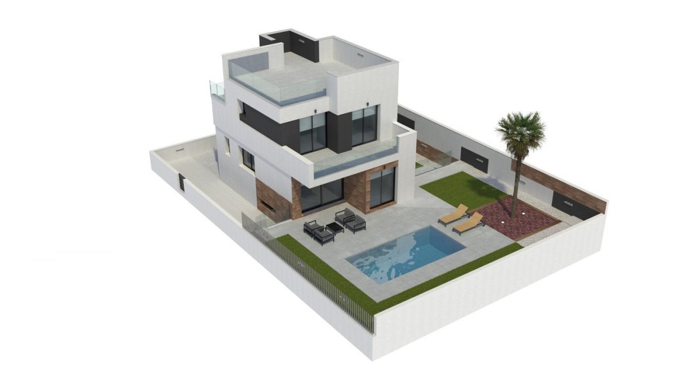 New Build - 3 Bedroom 4 Bathroom Villa in la Nucia - Urb. Don Mar  - Alicante