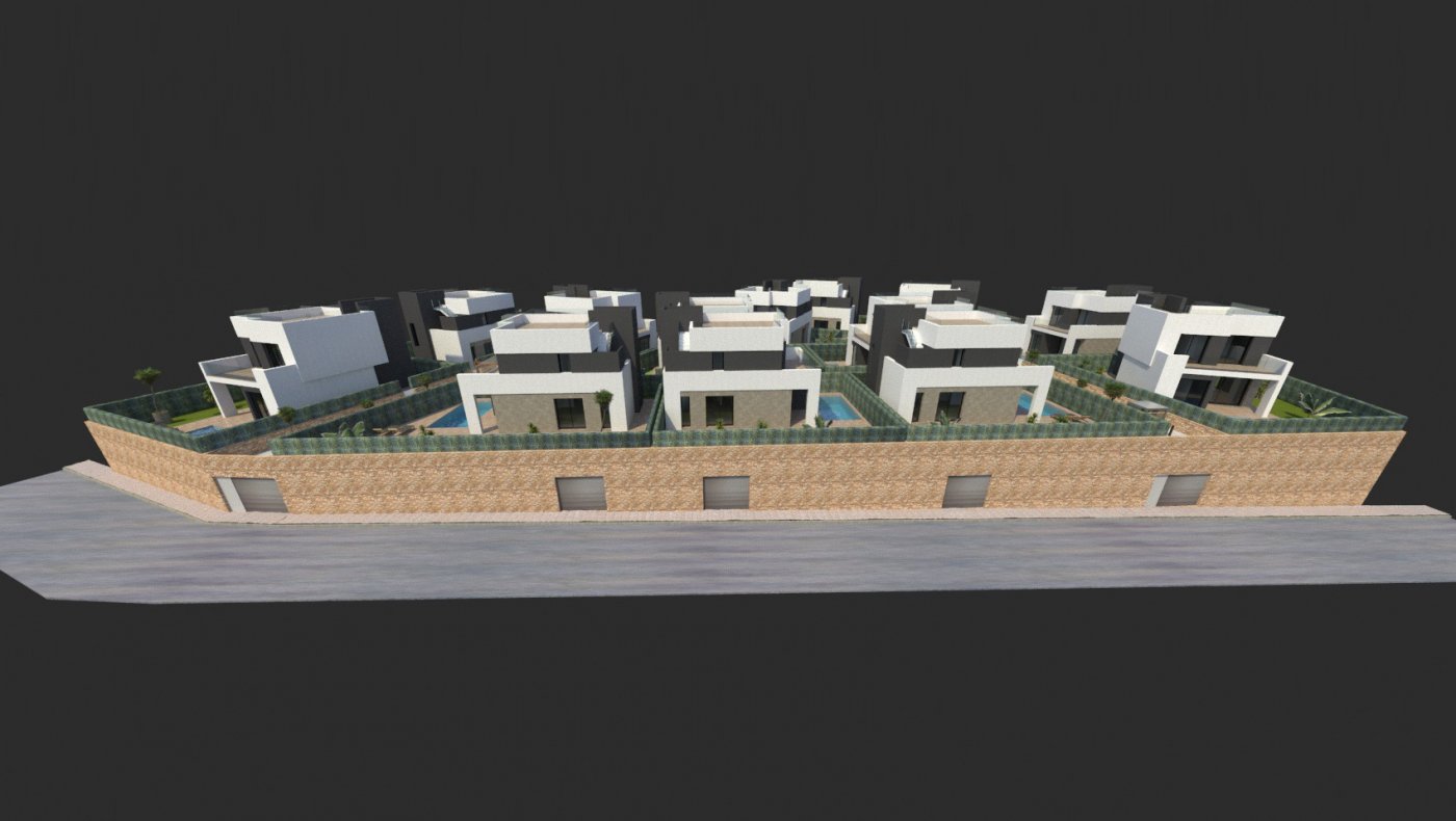 New Build - 3 Bedroom 4 Bathroom Villa in la Nucia - Urb. Don Mar  - Alicante