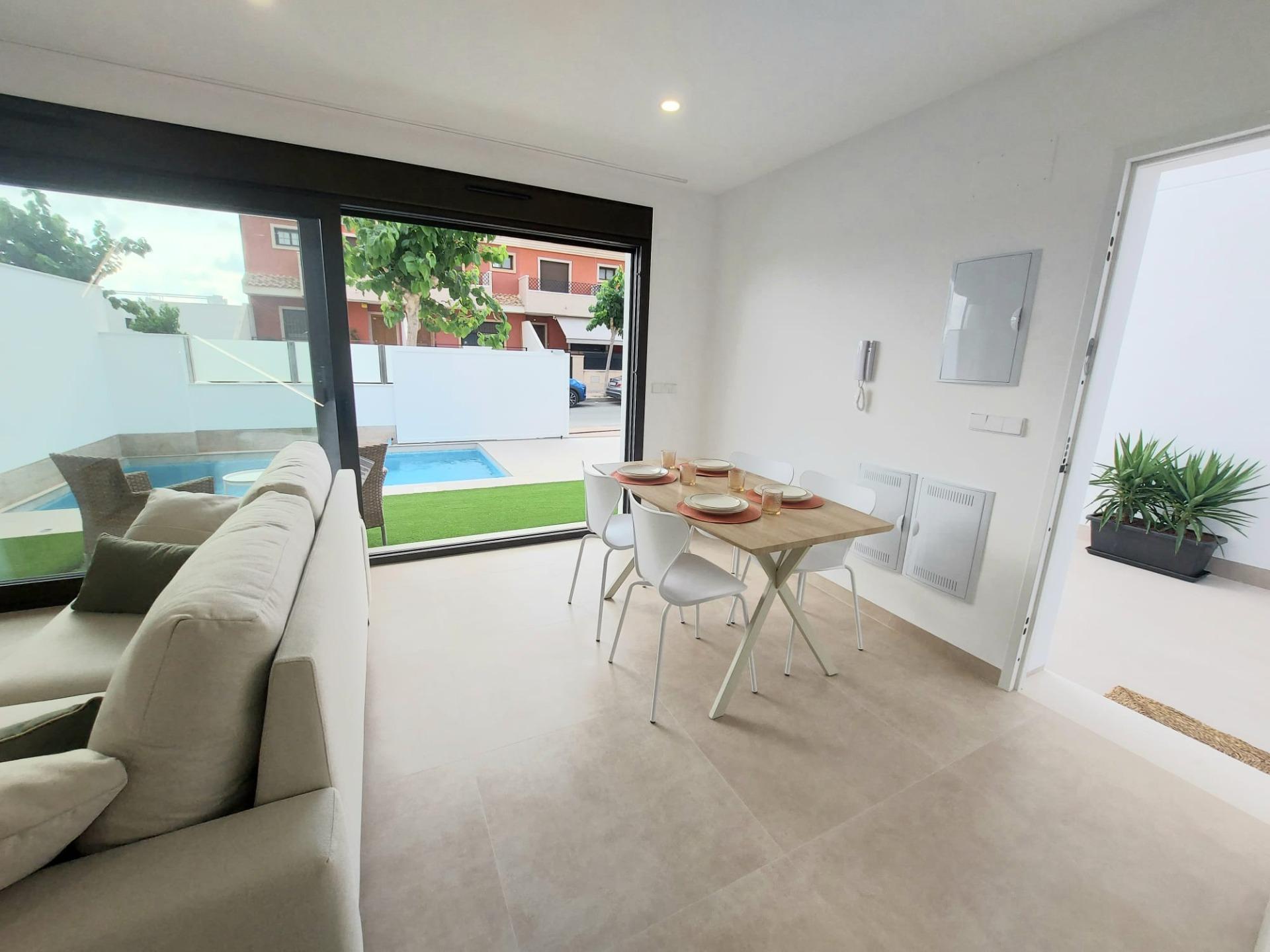 New Build - 3 Bedroom 3 Bathroom Key Ready Villa in San Pedro del Pinatar - El Salero  - Murcia