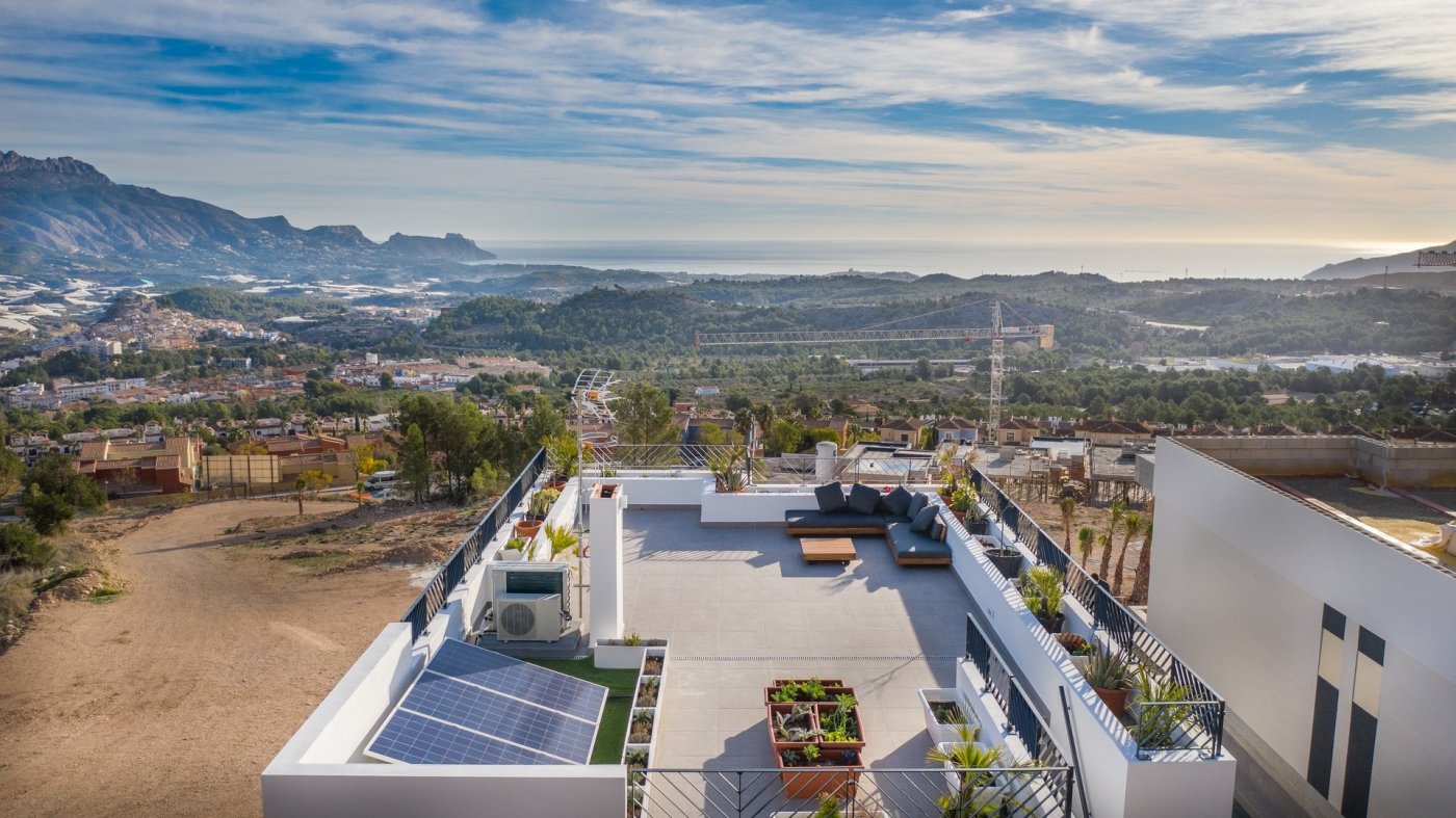 New Build - 3 Bedroom 2 Bathroom Villa in Polop - Urbanizaciones  - Alicante