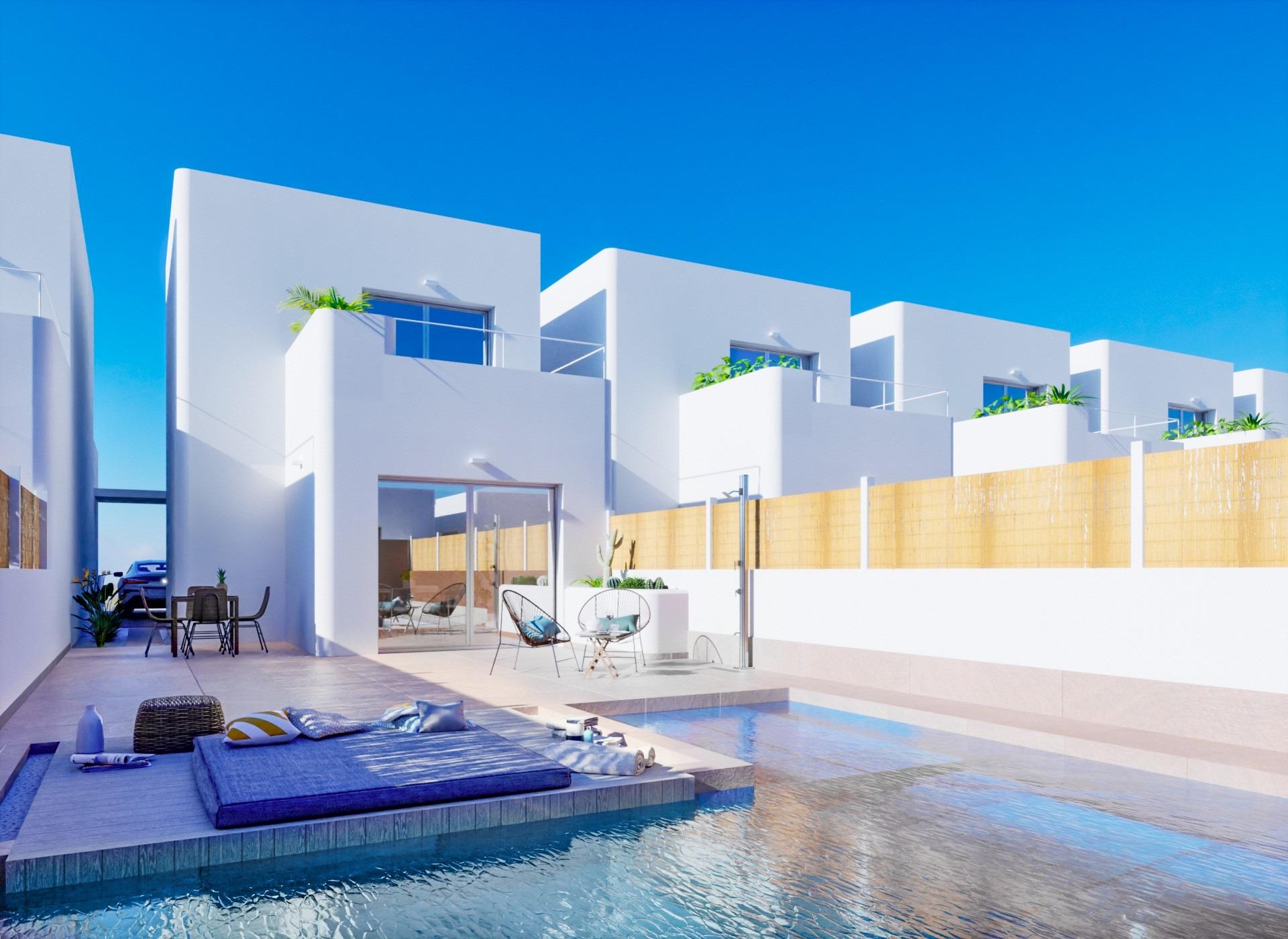 New Build - 3 Bedroom 2 Bathroom Villa in Los Alcazares - Serena Golf  - Murcia