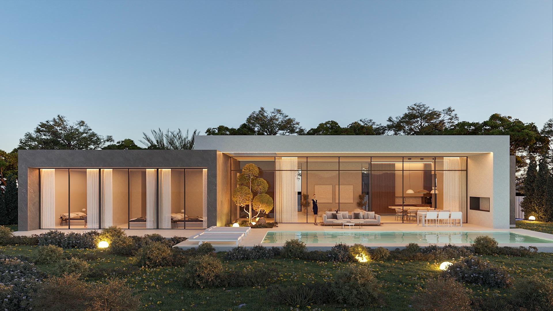 New Build - 3 Bedroom 4 Bathroom Villa in Calpe - Pla Roig  - Alicante