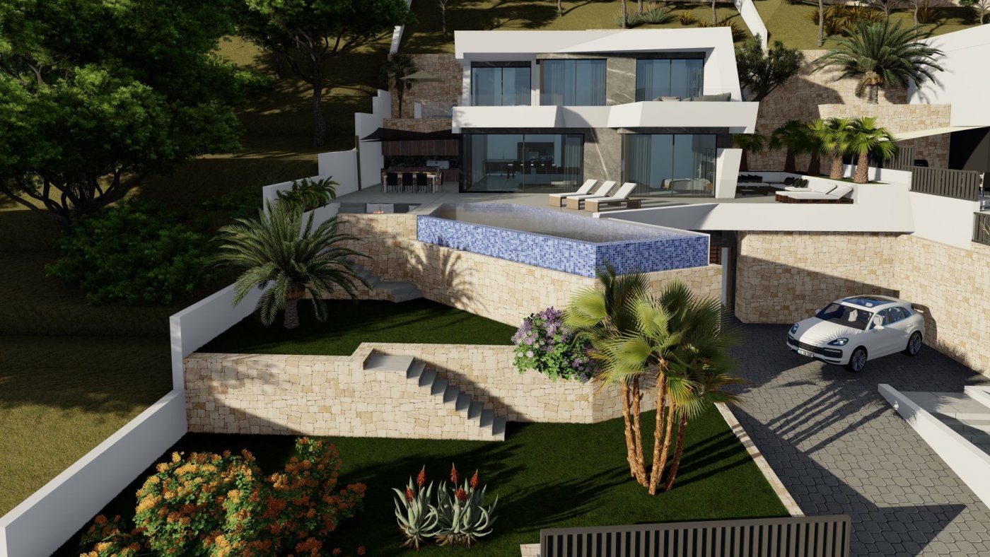New Build - 4 Bedroom 5 Bathroom Villa in Calpe - Maryvilla  - Alicante