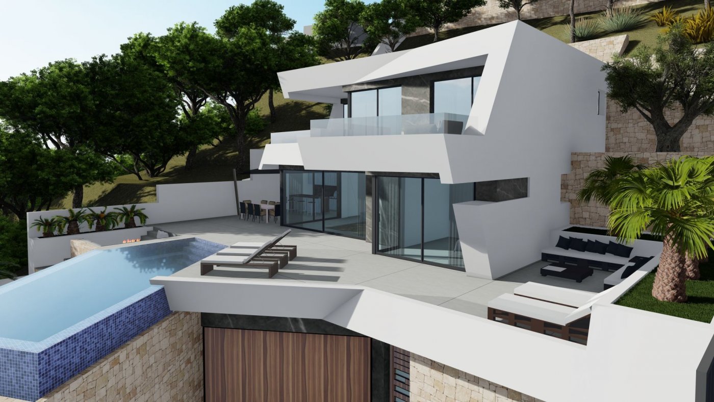 New Build - 4 Bedroom 5 Bathroom Villa in Calpe - Maryvilla  - Alicante