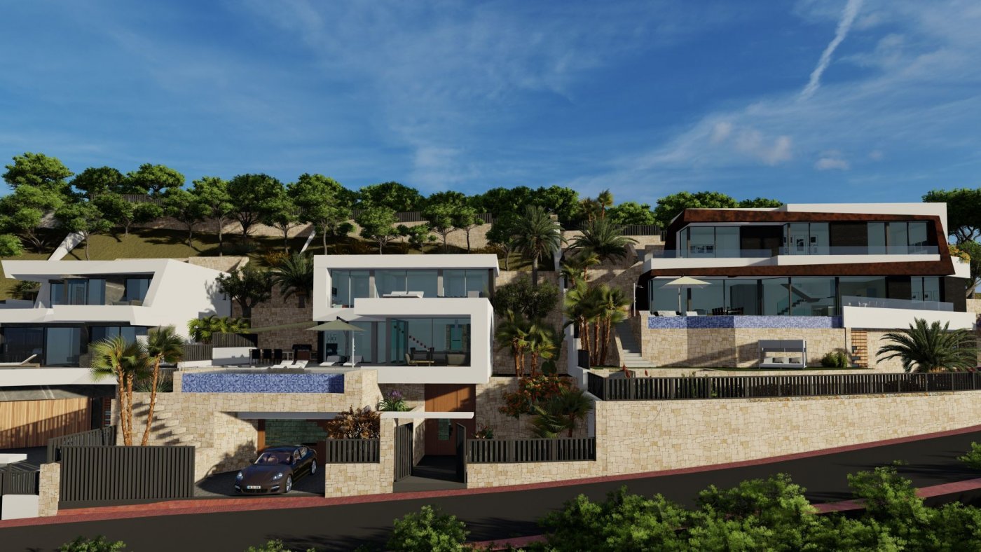 New Build - 4 Bedroom 5 Bathroom Villa in Calpe - Maryvilla  - Alicante