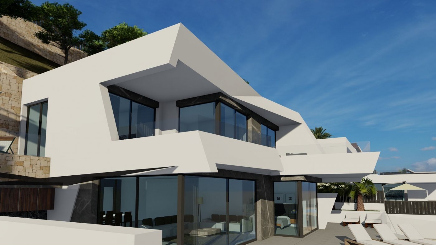 New Build - 4 Bedroom 5 Bathroom Villa in Calpe - Maryvilla  - Alicante
