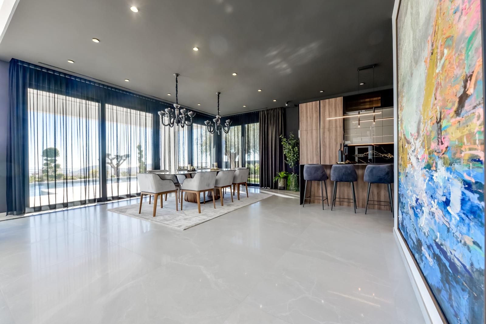 New Build - 8 Bedroom 5 Bathroom Villa in Finestrat - Sierra Cortina  - Alicante