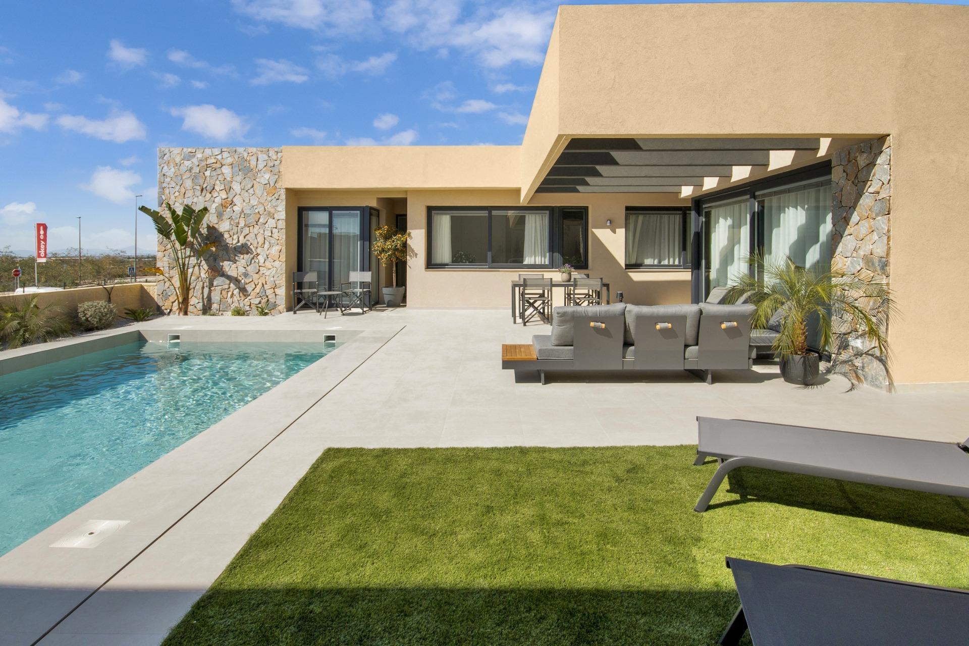 New Build - 3 Bedroom 2 Bathroom Villa in Baños y Mendigo - Altaona Golf  - Murcia