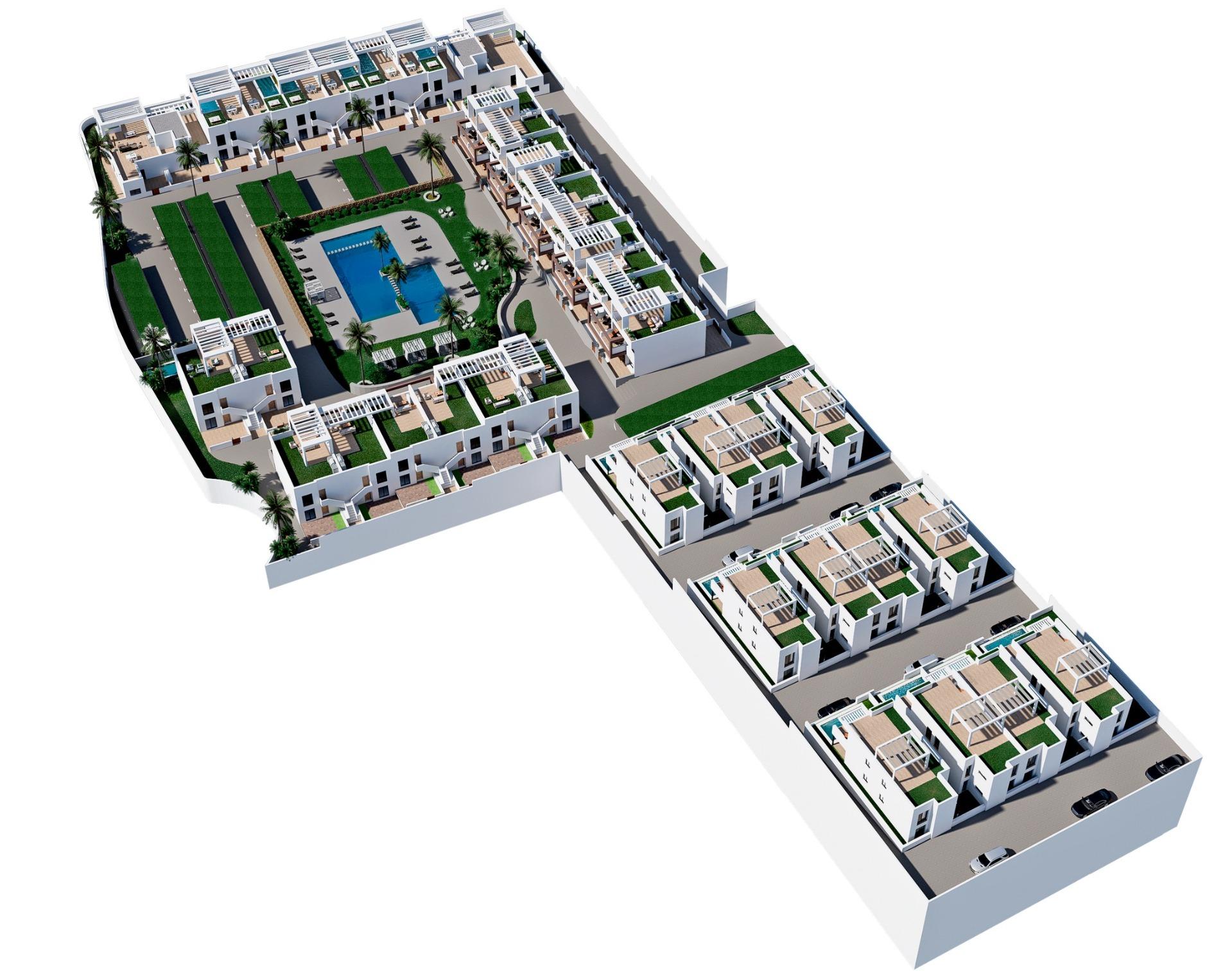 New Build - 3 Bedroom 2 Bathroom Bungalow in Finestrat - Finestrat Hills  - Alicante