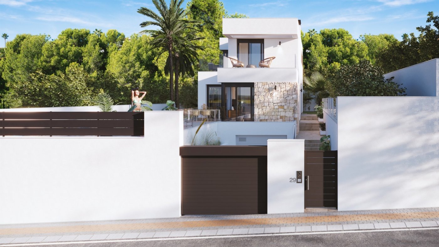 New Build - 4 Bedroom 4 Bathroom Villa in Finestrat - Sierra Cortina  - Alicante