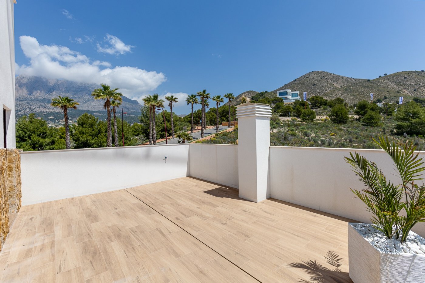 New Build - 4 Bedroom 4 Bathroom Villa in Finestrat - Balcón De Finestrat  - Alicante