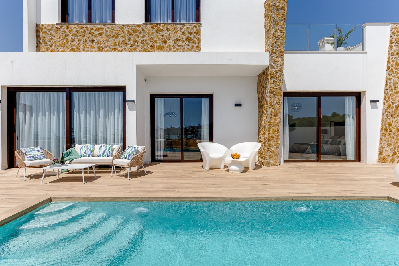 New Build - 3 Bedroom 2 Bathroom Villa in Finestrat - Balcón De Finestrat  - Alicante