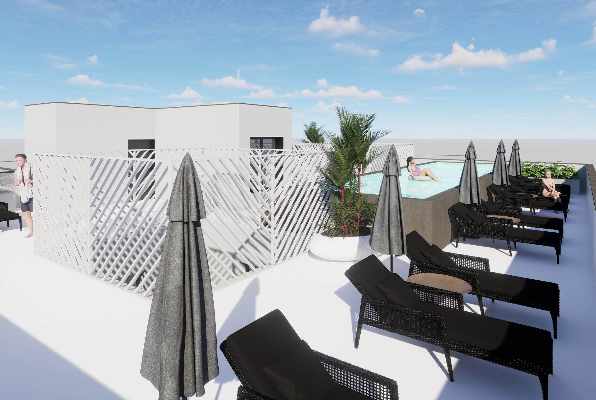 New Build - 2 Bedroom 1 Bathroom Apartment in Torrevieja - El acequión  - Alicante