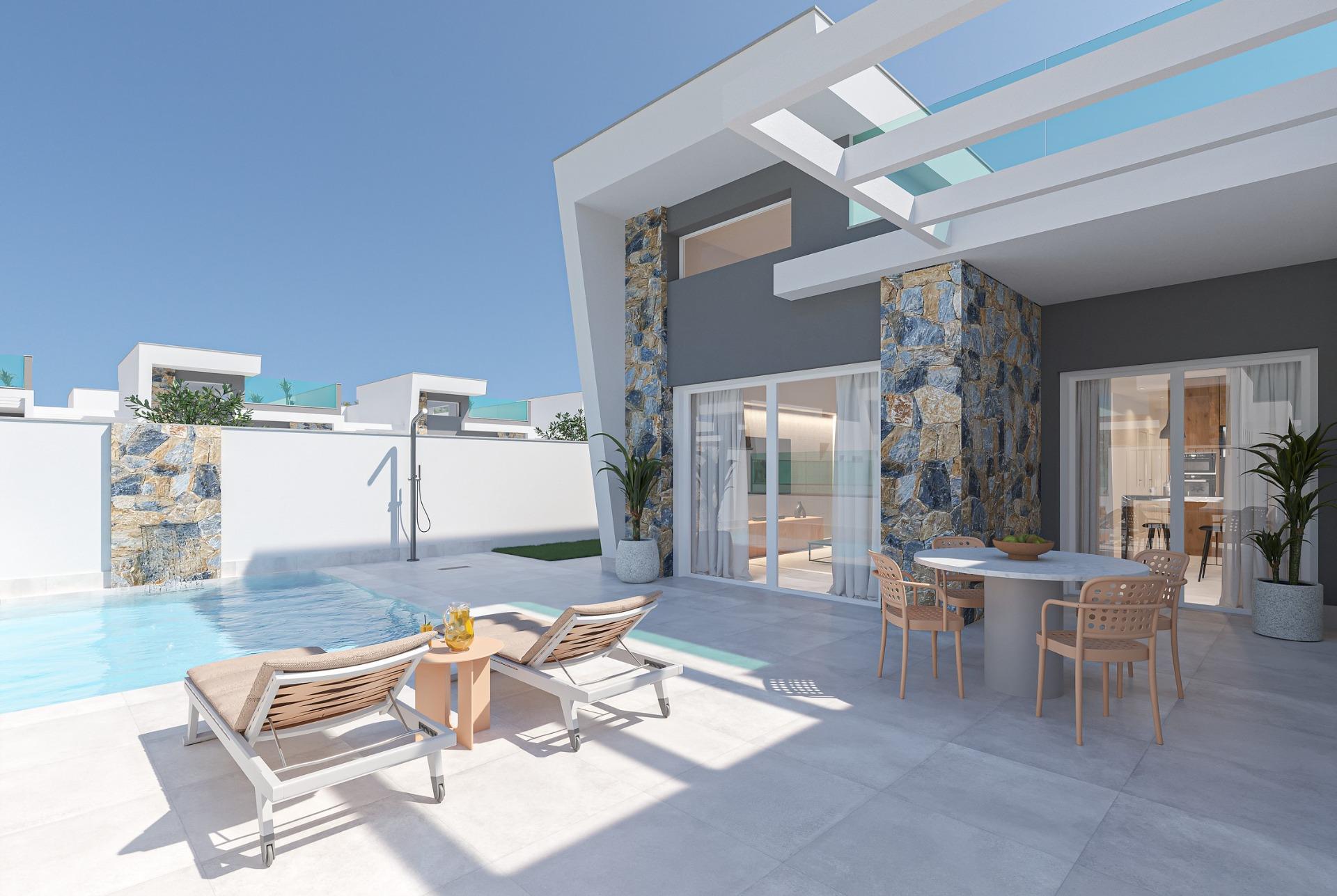 New Build - 3 Bedroom 2 Bathroom Villa in Los Alcazares - Serena Golf  - Murcia